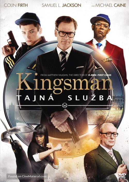 Kingsman: The Secret Service - Czech DVD movie cover