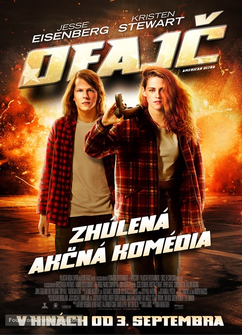 American Ultra - Slovak Movie Poster