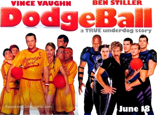 Dodgeball: A True Underdog Story - British Movie Poster