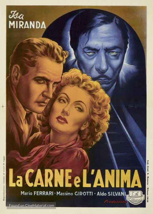 La carne e l&#039;anima - Italian Movie Poster