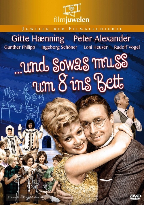 ...und sowas mu&szlig; um 8 ins Bett - German DVD movie cover