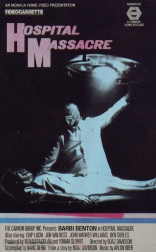 Hospital Massacre - Movie Cover