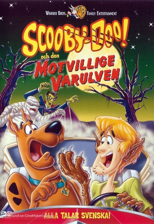 Scooby-Doo and the Reluctant Werewolf - Swedish DVD movie cover