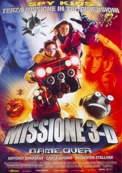 SPY KIDS 3-D : GAME OVER - Italian Movie Poster
