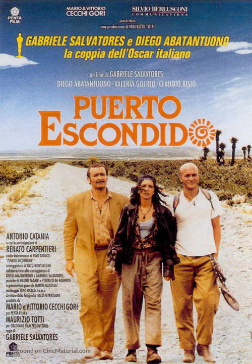 Puerto Escondido - Italian Movie Poster