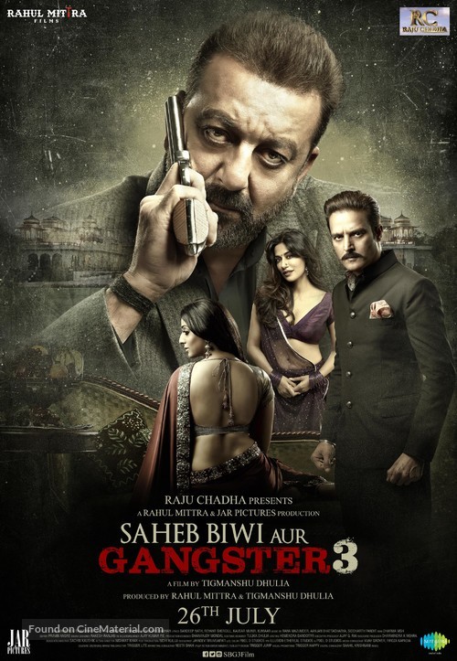 Saheb Biwi Aur Gangster 3 - Indian Movie Poster