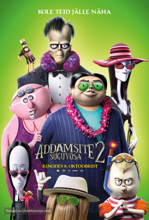The Addams Family 2 - Estonian Movie Poster