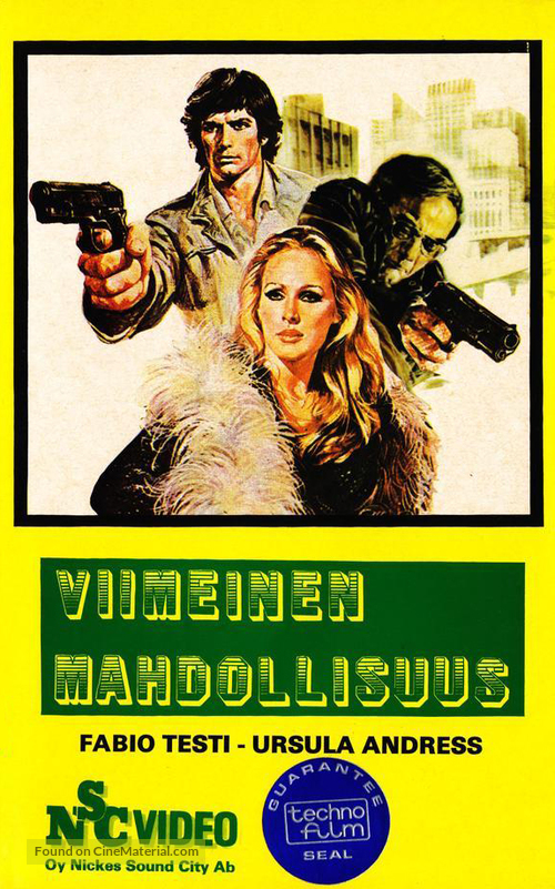 L&#039;ultima chance - Finnish VHS movie cover