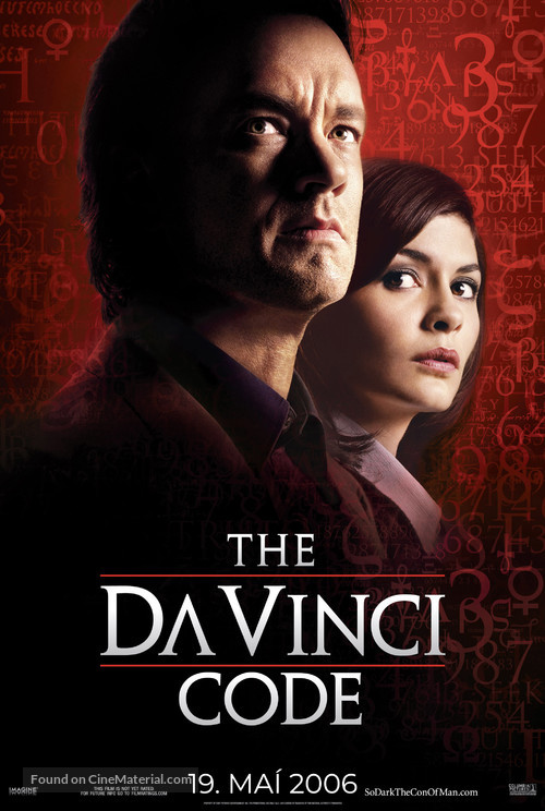 The Da Vinci Code - Icelandic Movie Poster