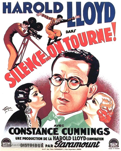 Movie Crazy - French Movie Poster