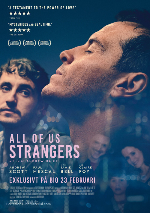 All of Us Strangers - Swedish Movie Poster