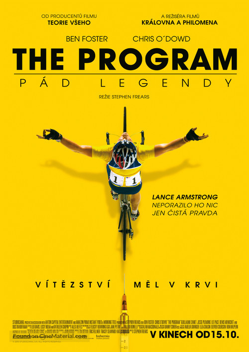 The Program - Czech Movie Poster