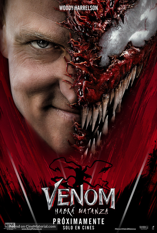Venom: Let There Be Carnage - Spanish Movie Poster