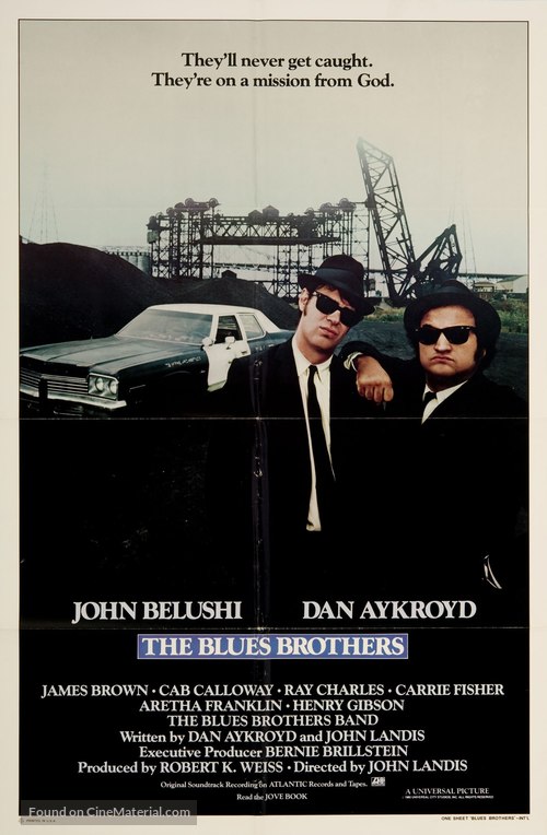 The Blues Brothers - Movie Poster