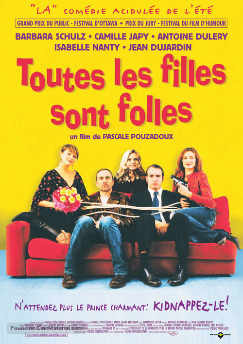 Toutes les filles sont folles - French poster