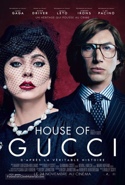 House of Gucci - French Movie Poster