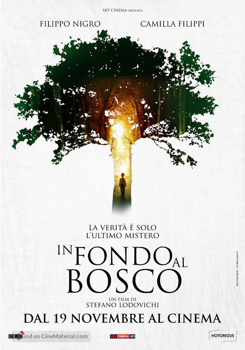 In fondo al bosco - Italian Movie Poster
