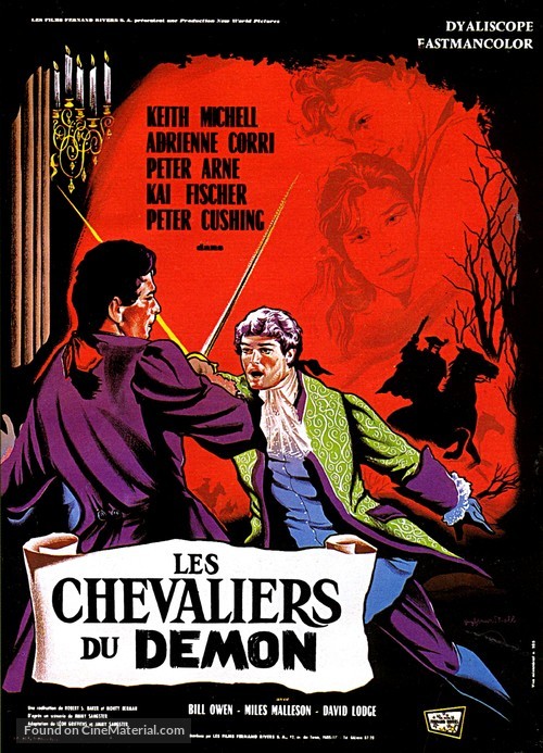 The Hellfire Club - French Movie Poster