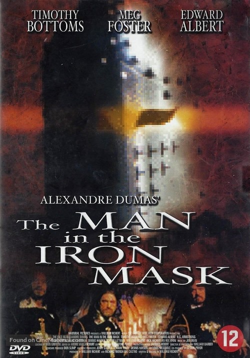 The Man in the Iron Mask - Dutch DVD movie cover