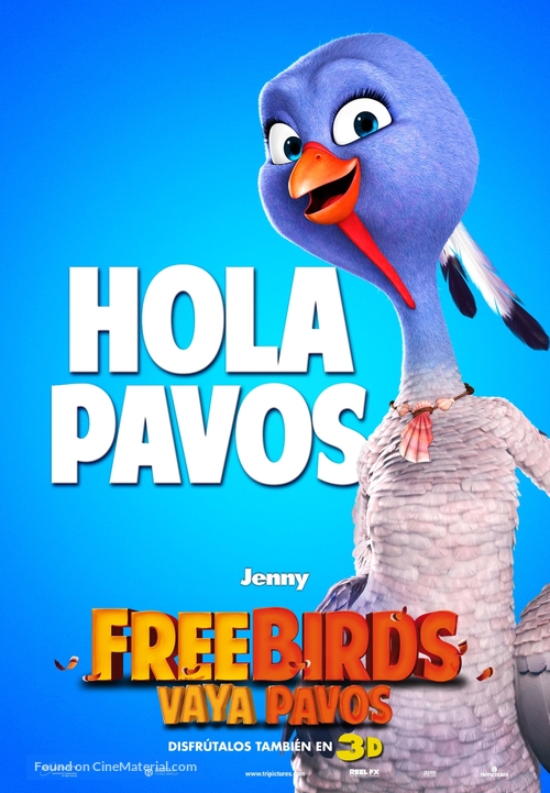 Free Birds - Spanish Movie Poster