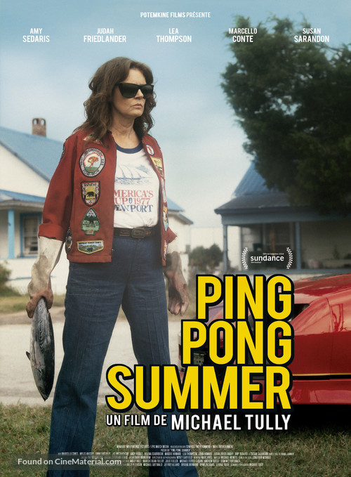 Ping Pong Summer - French Movie Poster