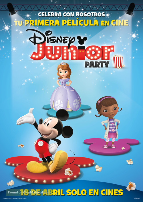 Disney Junior Party - Spanish Movie Poster