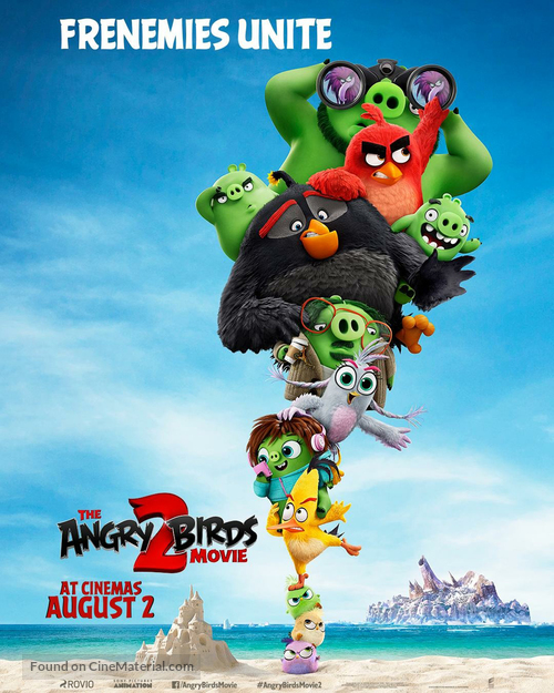 The Angry Birds Movie 2 - British Movie Poster