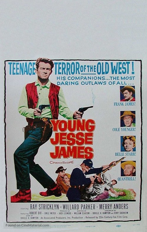 Young Jesse James - Movie Poster