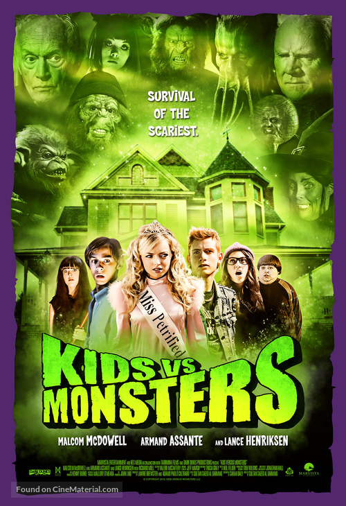 Kids vs Monsters - Movie Poster