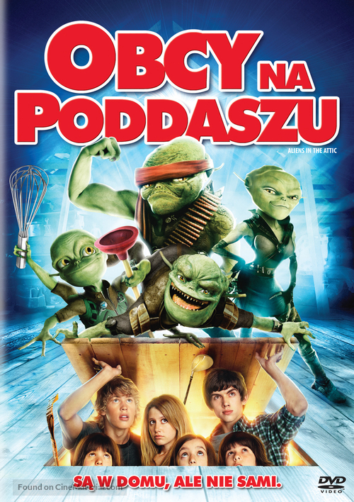 Aliens in the Attic - Polish Movie Cover