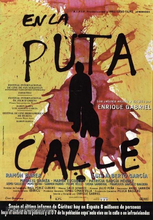 En la puta calle! - Spanish poster