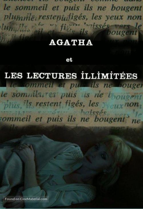 Agatha et les lectures illimit&eacute;es - French DVD movie cover