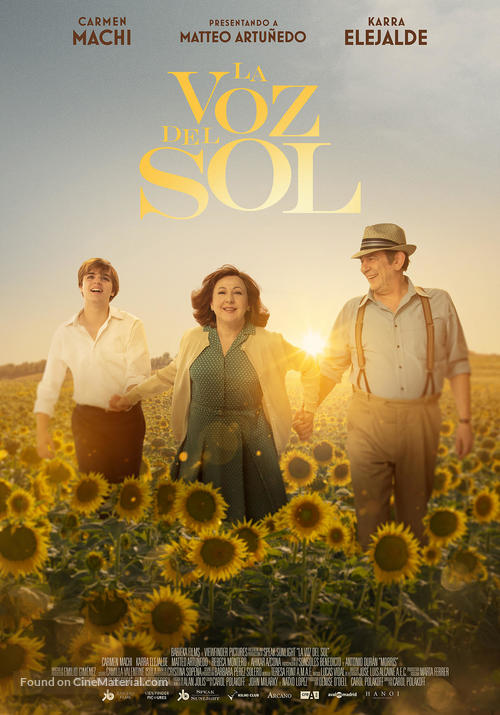 La voz del sol - Spanish Movie Poster