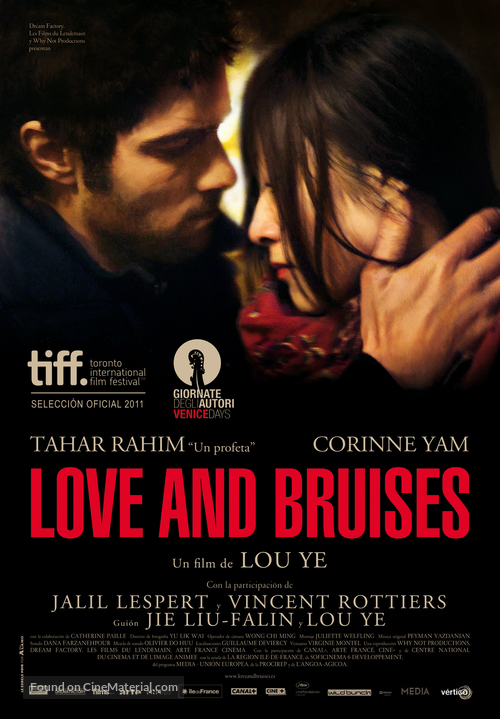 Love and Bruises - Spanish Movie Poster