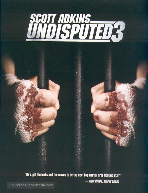 Undisputed 3 - DVD movie cover