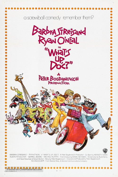 What&#039;s Up, Doc? - Movie Poster