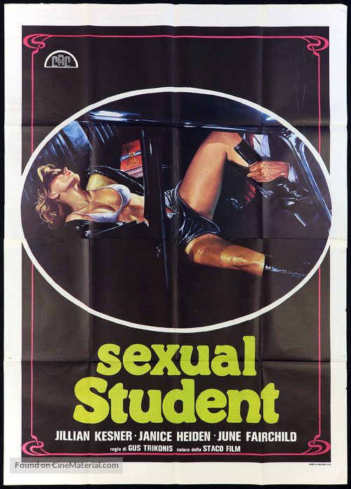 The Student Body - Italian Movie Poster