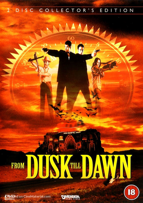 From Dusk Till Dawn - British DVD movie cover