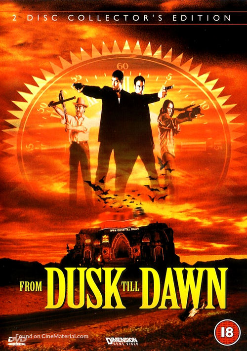 From Dusk Till Dawn - British DVD movie cover
