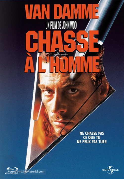 Hard Target - French Blu-Ray movie cover