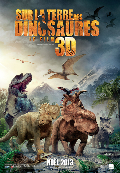 Walking with Dinosaurs 3D - Canadian Movie Poster
