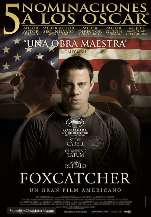 Foxcatcher - Spanish Movie Poster