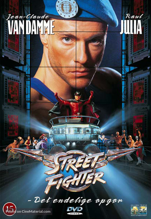 Street Fighter - Danish DVD movie cover