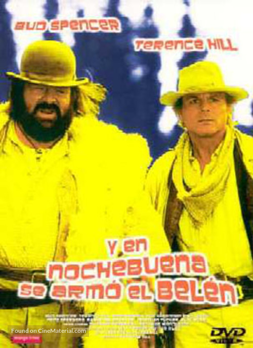 Botte di Natale - Spanish DVD movie cover