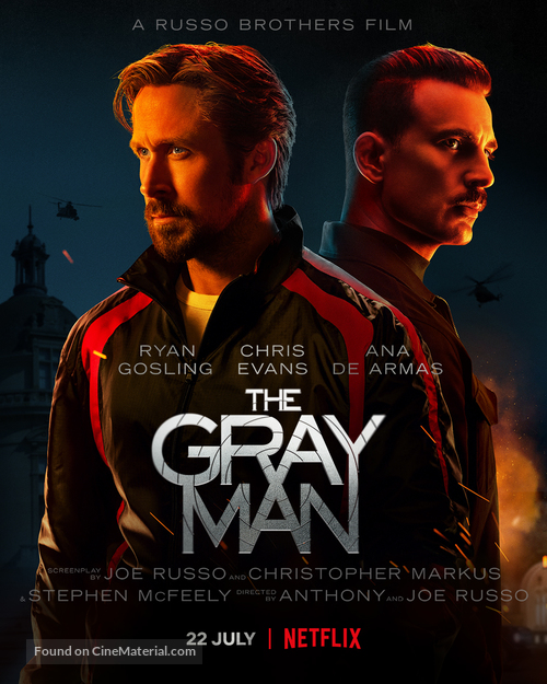 The Gray Man - British Movie Poster