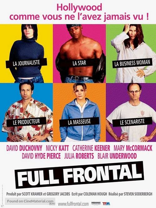 Full Frontal - French Movie Poster