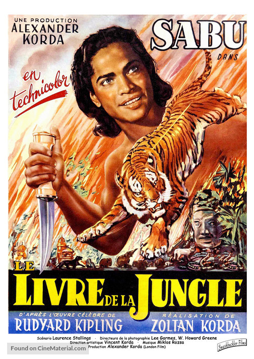 Jungle Book - French Re-release movie poster