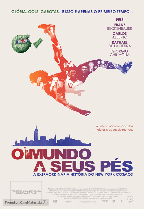 Once in a Lifetime - Brazilian Movie Poster