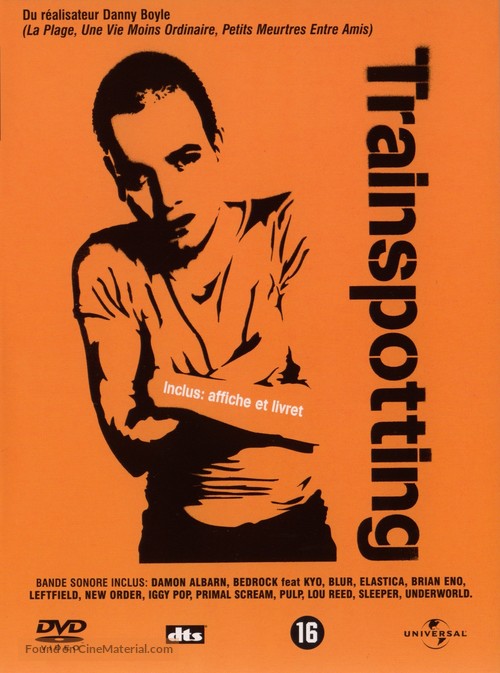 Trainspotting - French DVD movie cover
