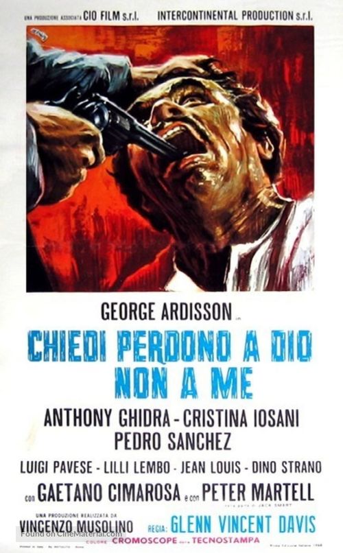 Chiedi perdono a Dio... non a me - Italian Movie Poster